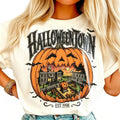Halloweentown Pumpkin Retro Halloween Graphic T‑Shirt