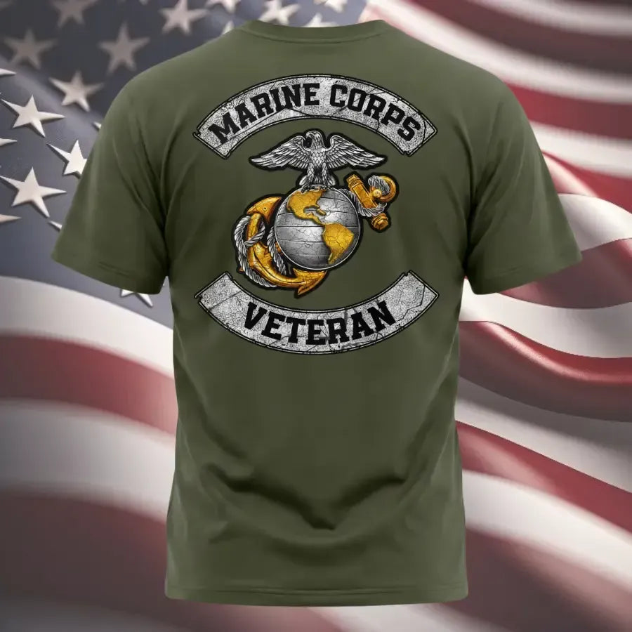 USMC Shirt - Soft Cotton Poly Blend Tee