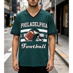 Football Classic V-Neck Fan Jersey