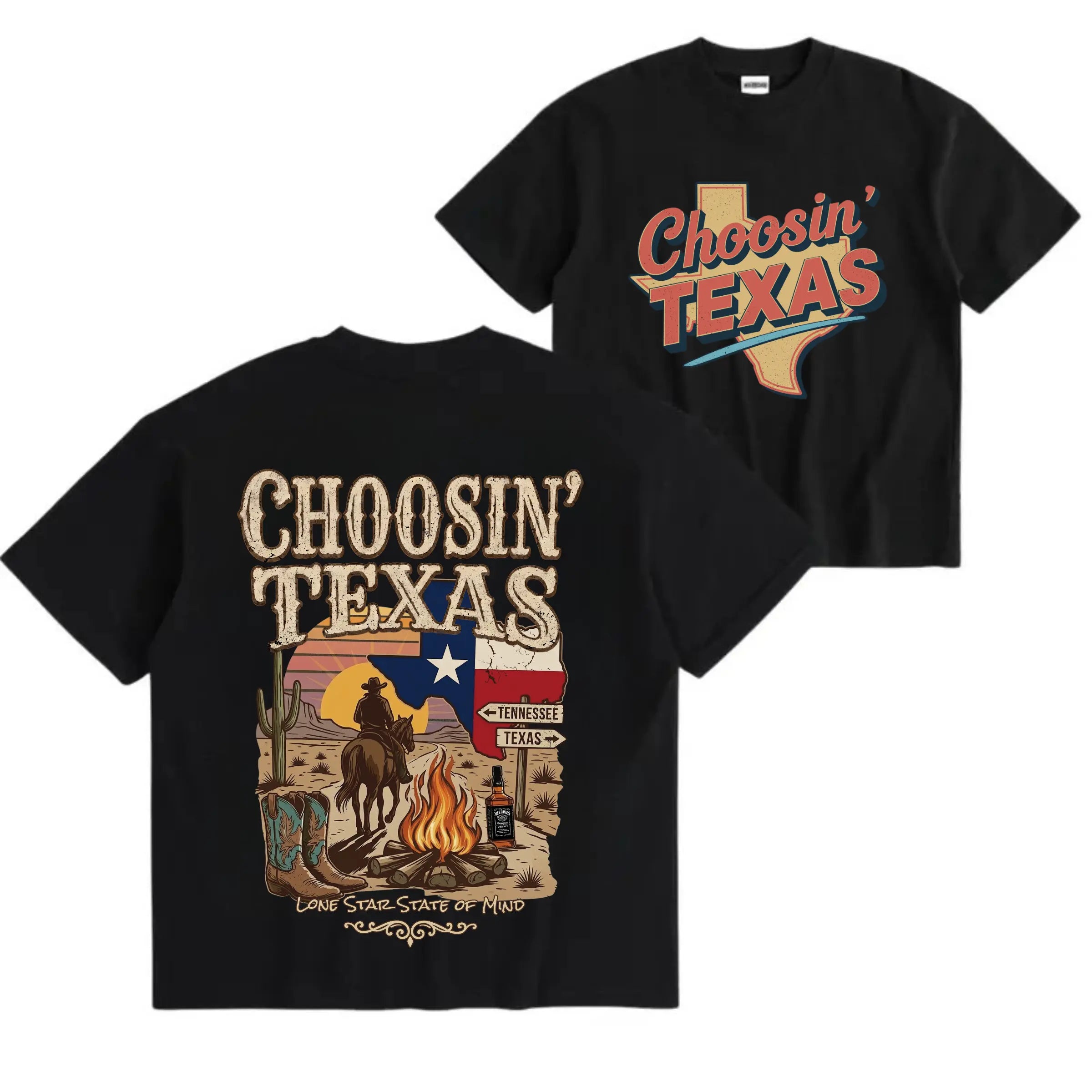 Ella Choosin' Texas T-Shirt, Lone Star State of Mind Tee