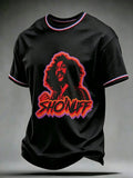 Sho'Nuff Retro Ringer Graphic Men T‑Shirt