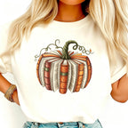 Book Pumpkin Fall Halloween Graphic T‑Shirt