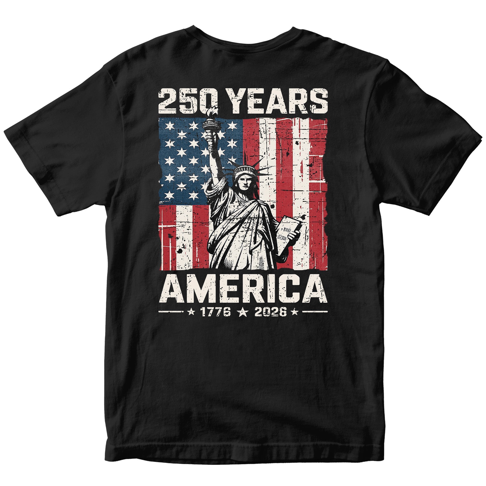 America 250th Birthday Statue of Liberty T-Shirt