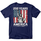 America 250th Birthday Statue of Liberty T-Shirt