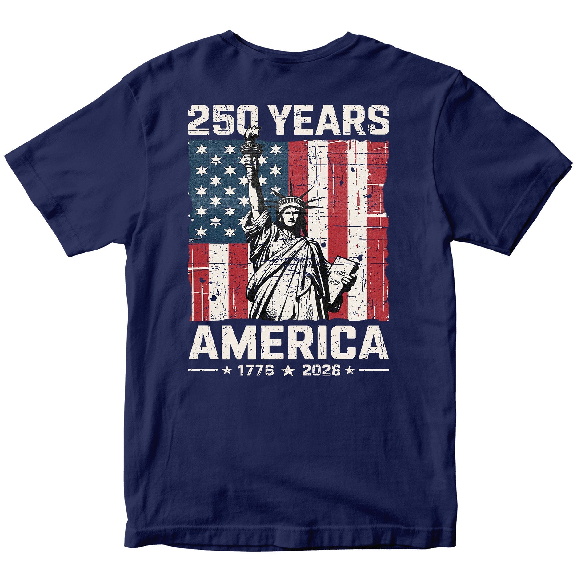 America 250th Birthday Statue of Liberty T-Shirt
