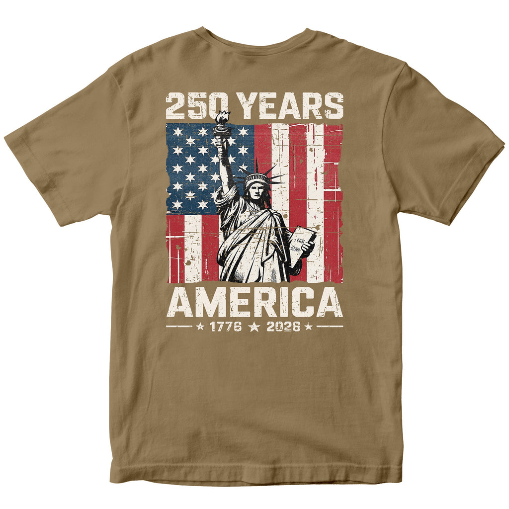 America 250th Birthday Statue of Liberty T-Shirt