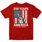 America 250th Birthday Statue of Liberty T-Shirt
