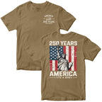 America 250th Birthday Statue of Liberty T-Shirt