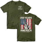 America 250th Birthday Statue of Liberty T-Shirt