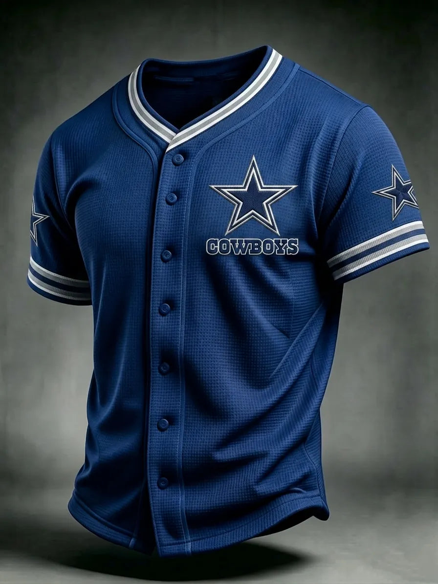 Men's Football Print Shirt