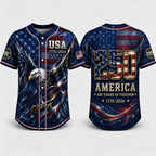 USA 250th Anniversary Baseball Jersey