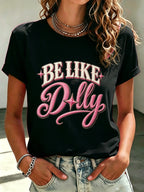 Women'S Commemorative Printed Casual T-Shirt