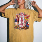 Texas Icons Tee: She's From I Can Tell Pink Glam State Pride