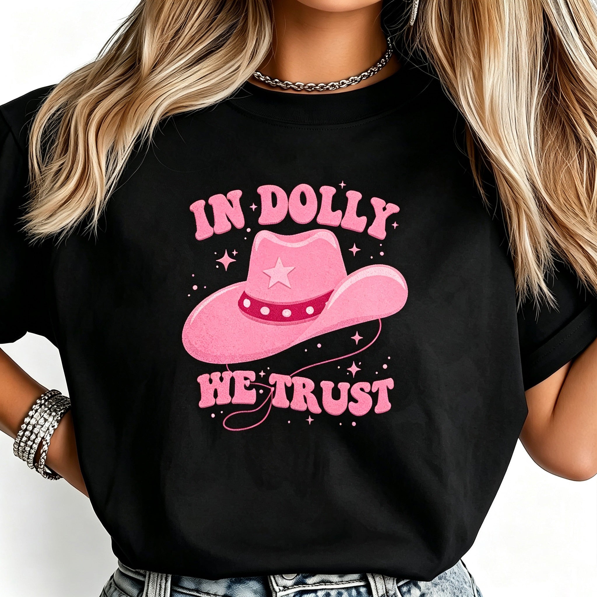 Retro Western Cowgirl Country Music T‑Shirt