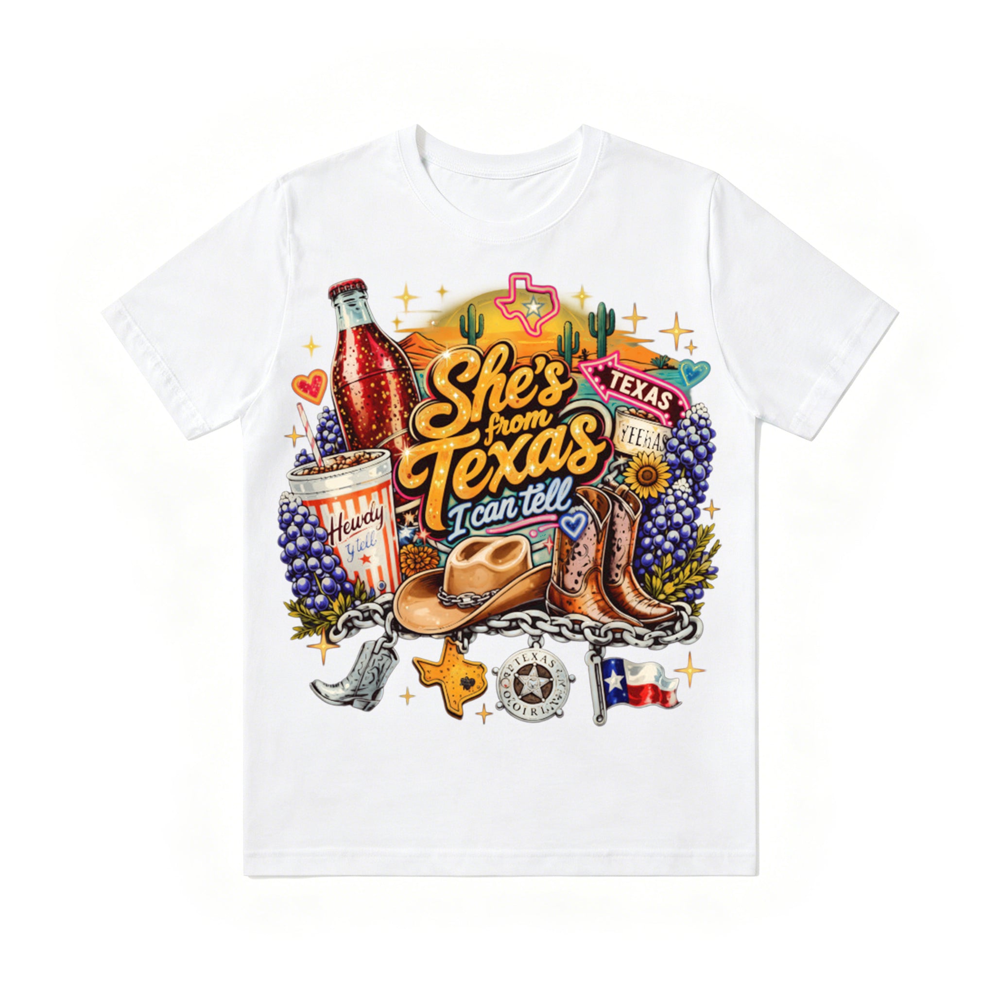 Texas Pride Western Style T‑Shirt