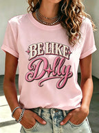 Women'S Commemorative Printed Casual T-Shirt
