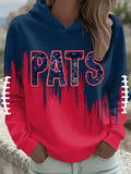 Women's Football Long-Sleeve Hoodies