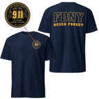 343 Firefighters FDNY 9.11, 25 Years Never Forget Shirt - 2001-2026 Memorial Tee