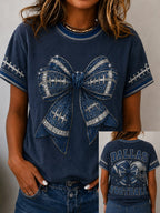 Women's Football Print T-shirt
