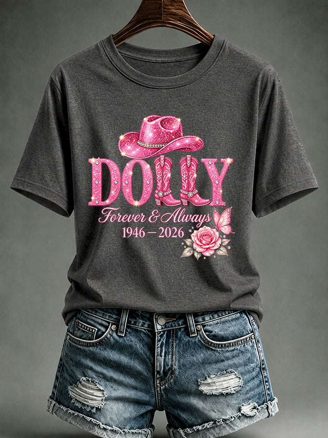 Women'S Country Music Printed Casual T-Shirt