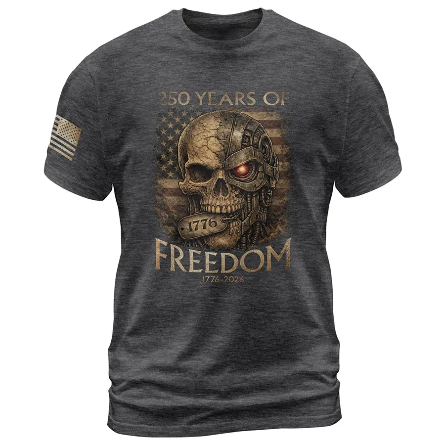 USA 250th Anniversary 250 Years Shirt 1776-2026 Mental Strength Freedo