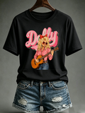 Women's Cowgirl Printed T-shirt