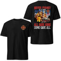 Never Forget 9/11 Firefighter Memorial Tee - 25th Anniversary Rescue Graphic Shirt