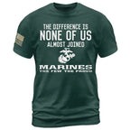 USMC Shirt - The Few The Proud T-shirt