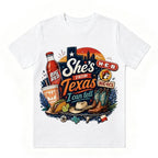 "She's From Texas I Can Tell" Unisex Texas Residents T-shirt