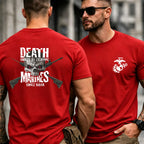 Marines Smile Back Skull T-shirt