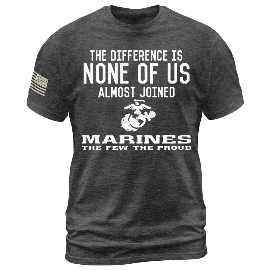 USMC Shirt - The Few The Proud T-shirt