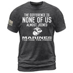 USMC Shirt - The Few The Proud T-shirt