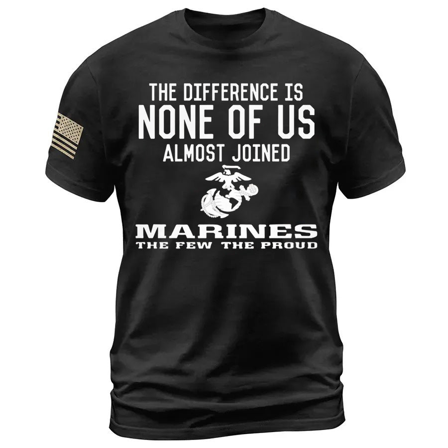 USMC Shirt - The Few The Proud T-shirt