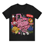 She's From Texas I Can Tell Unisex Travel T-shirt