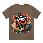 "She's From Texas I Can Tell" Unisex Texas Residents T-shirt