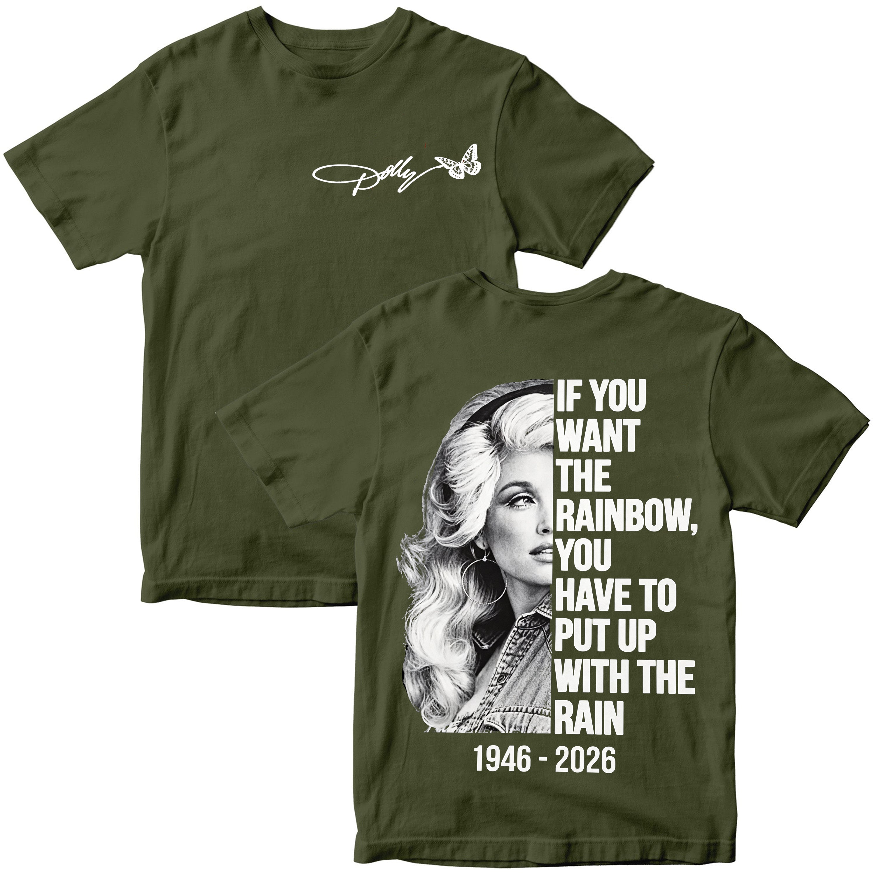 Vintage Dolly Parton Memorial T-Shirt