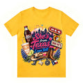 She's From Texas Tour Cowgirl And Soda Unisex Travel T-shirt