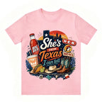 "She's From Texas I Can Tell" Unisex Texas Residents T-shirt