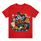 "She's From Texas I Can Tell" Unisex Texas Residents T-shirt