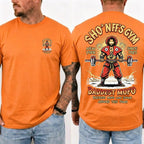 Sho' Nuff's Gym Double‑Sided Print T‑Shirt Retro Movie Graphic Tee