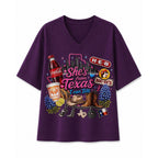She's From Texas I Can Tell Vintage Lone Star T-shirt