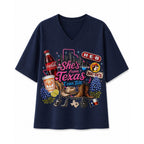 She's From Texas I Can Tell Vintage Lone Star T-shirt