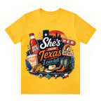 "She's From Texas I Can Tell" Unisex Texas Residents T-shirt