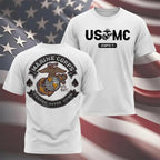 USMC- Soft Cotton Poly Blend Tee