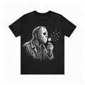 Funny Horror Killer Blowing Dandelion Graphic T‑Shirt