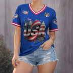 Premium AMC 250th Anniversary V-neck Baseball Jersey HY