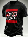 Sho'Nuff Layered Letter Graphic Men T‑Shirt