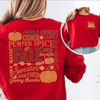 Fall Vibes Pumpkin Sweatshirt