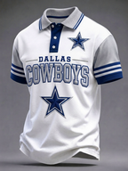 Men's Football   Polo Shirt