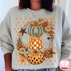 Coquette Pumpkin Fall Sweatshirt